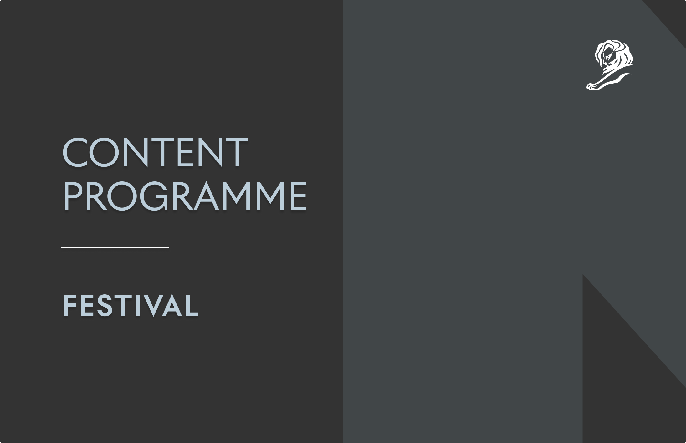 News tile for the CL25 content programme news announcement